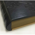 Black Leather Book Shaped Storage Packaging Gift Box